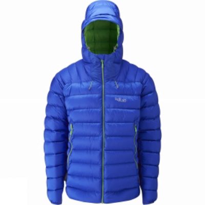 Rab Mens Electron Jacket Pluto/Wasabi